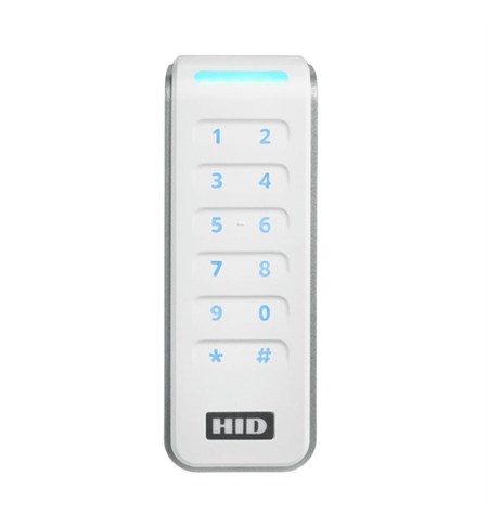 HID® Signo™ 20 Keypad Reader, White, Pigtail Connection